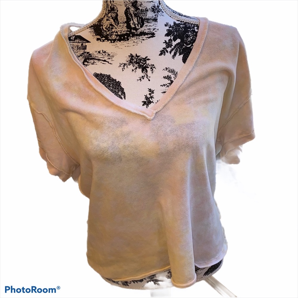 Free People We the Free All Mine Tee Tie Dye XS